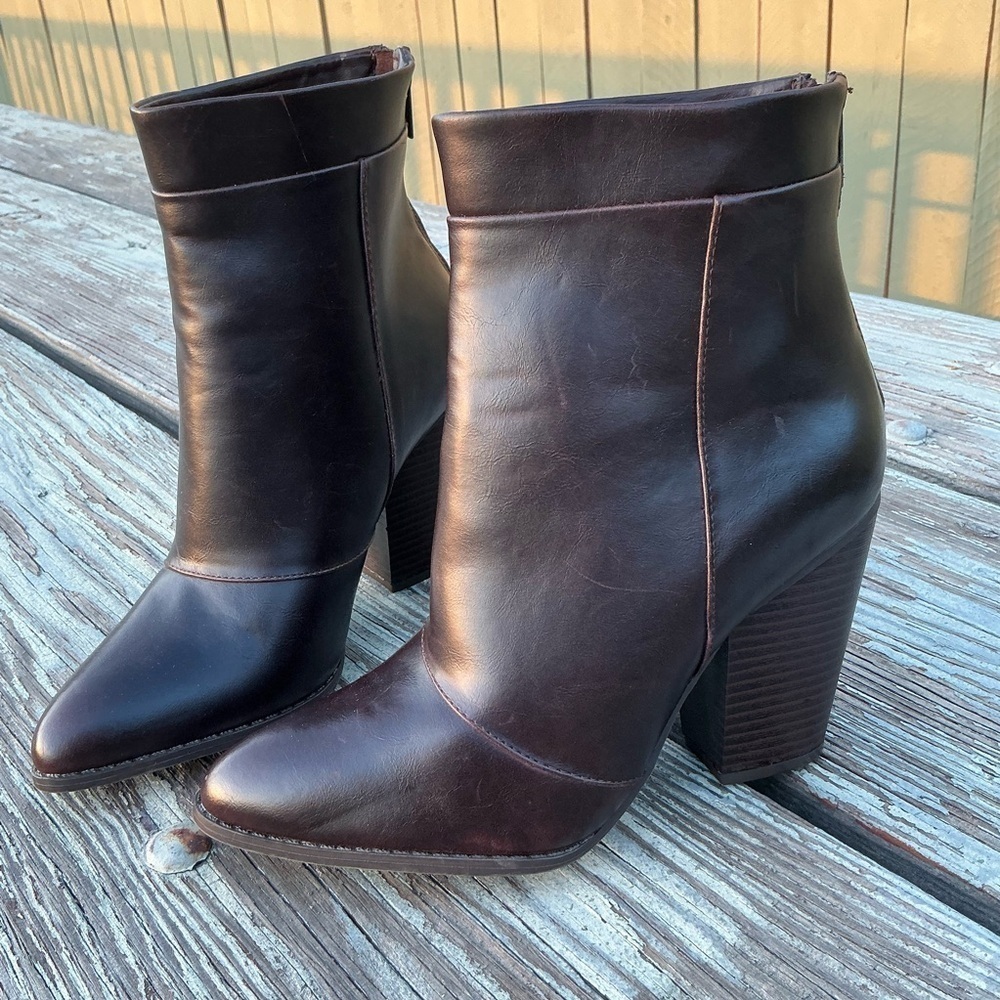 Target Aldos Elegant Brown Ankle Boots